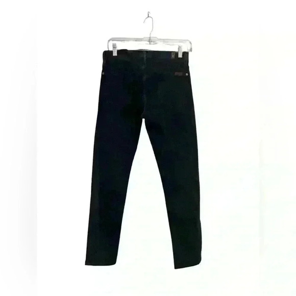 7 For All Mankind Skinny Bootcut Jeans Black Size 28 - Picture 2 of 4